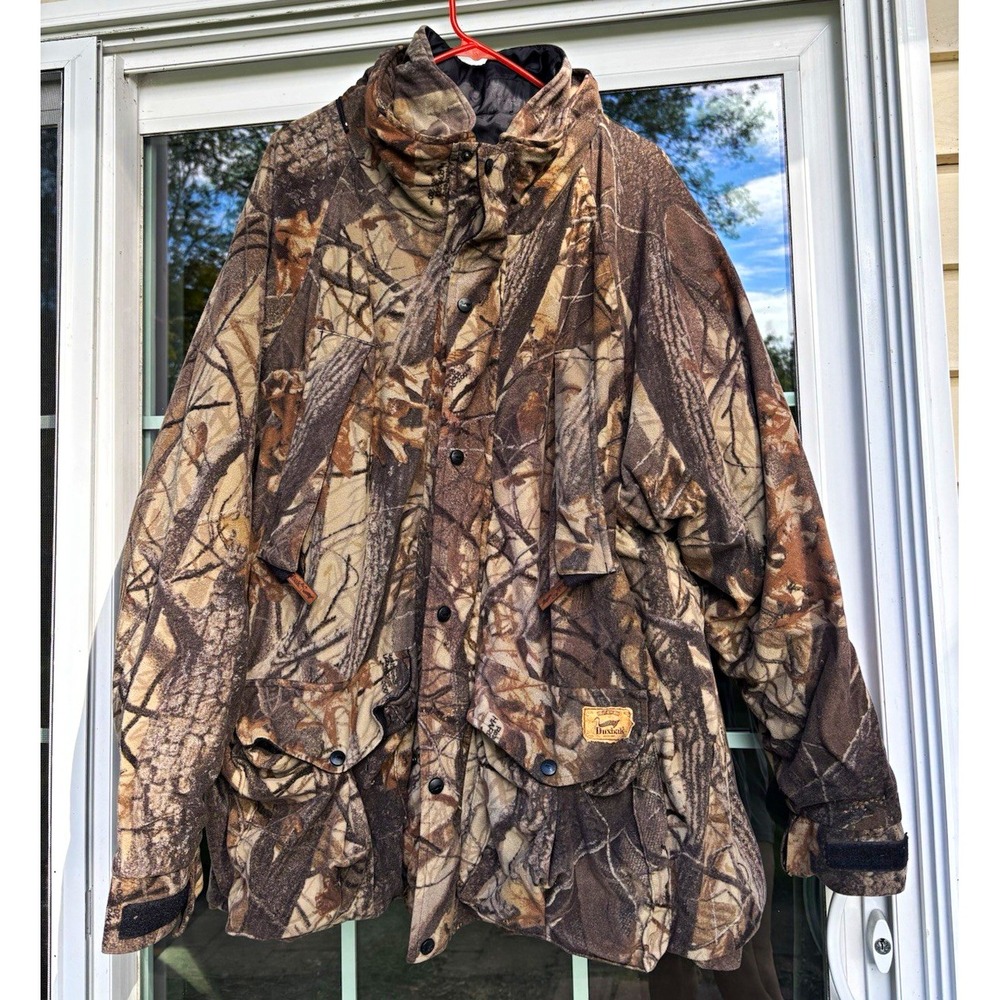 Vintage DuxBak 2-in-1 Jacket Realtree Hardwood Men's Relaxed XL or 2XL 33x28x32